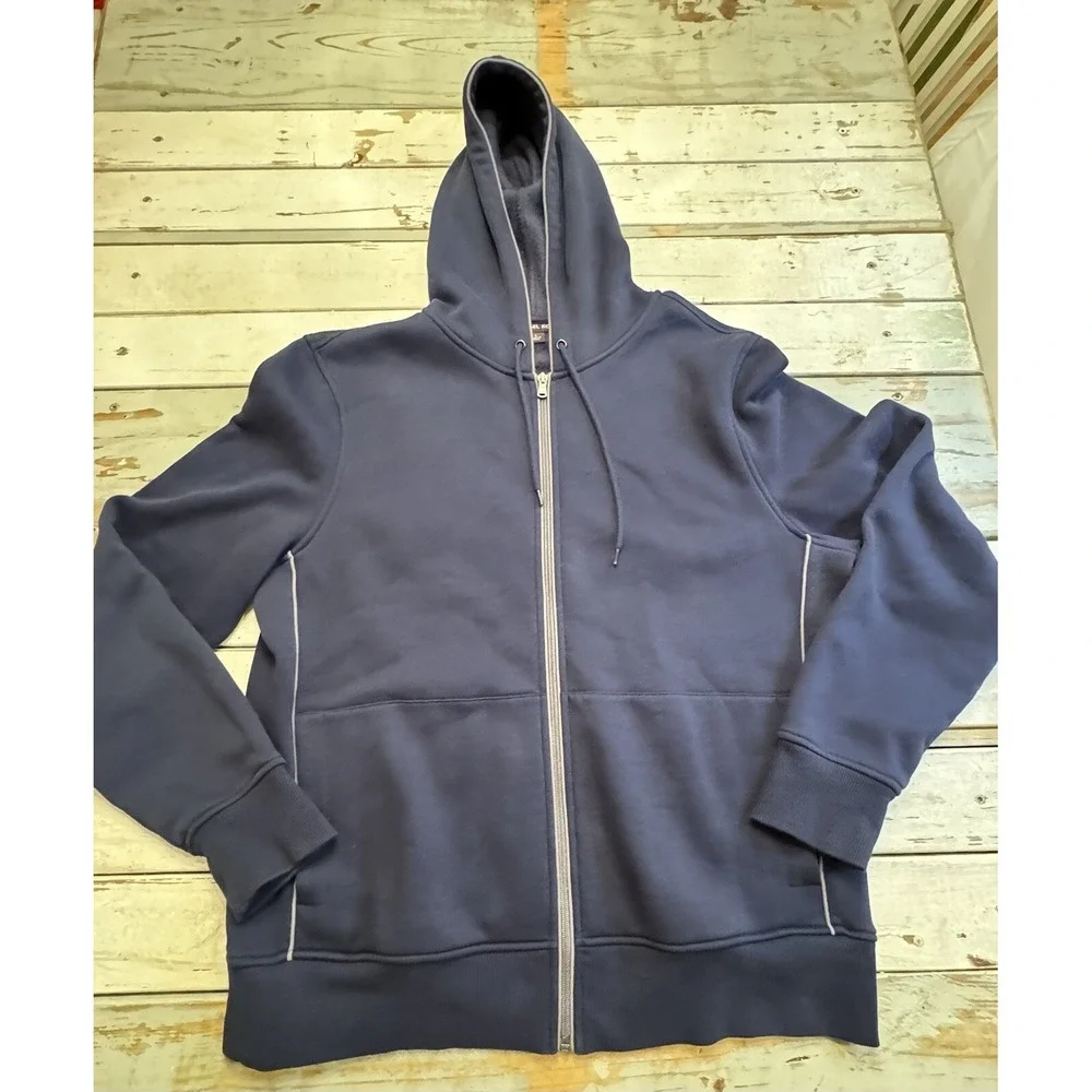 Michael Kors Men's/Women's Long Sleeve Full Zip Drawstring Hoodie Size Large